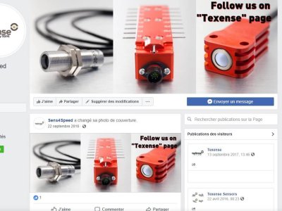 Facebook page for Sens4Speed